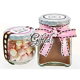 Hot Chocolate & Marshmallow Jars