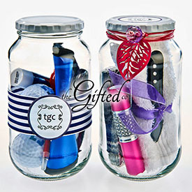 Mens Golf Jar & Ladies Survival Jar