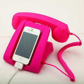 Retro Phone Handset & Dock
