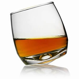 Rocking Whiskey Glass